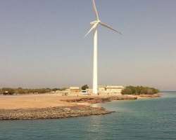 The island also takes care of the earth's environment and focuses on wind and solar energy.